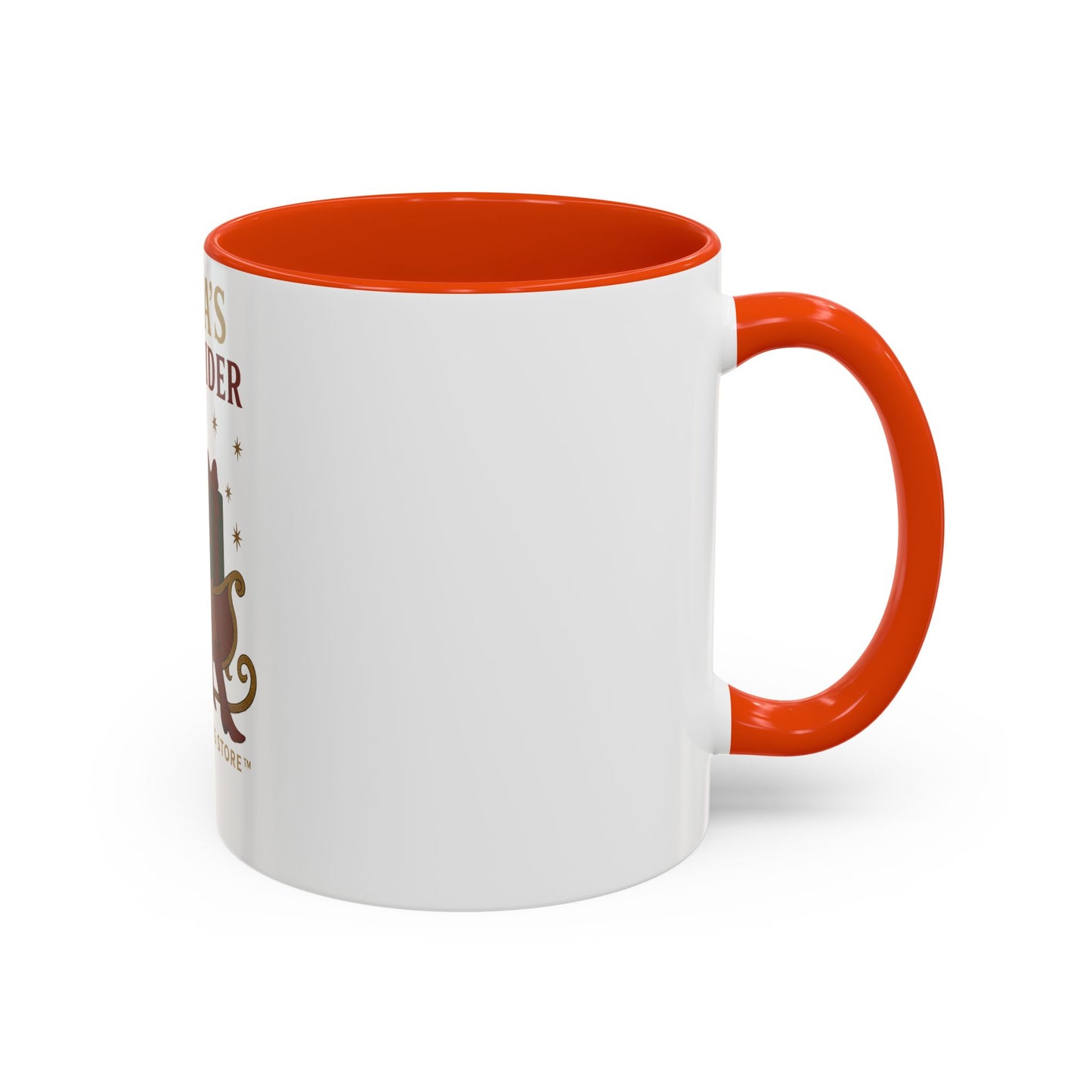 Colorful Holiday Mug, Santa's Glam Rider Coffee Cup, Festive Drinkware, Christmas Gift, Winter Celebration
