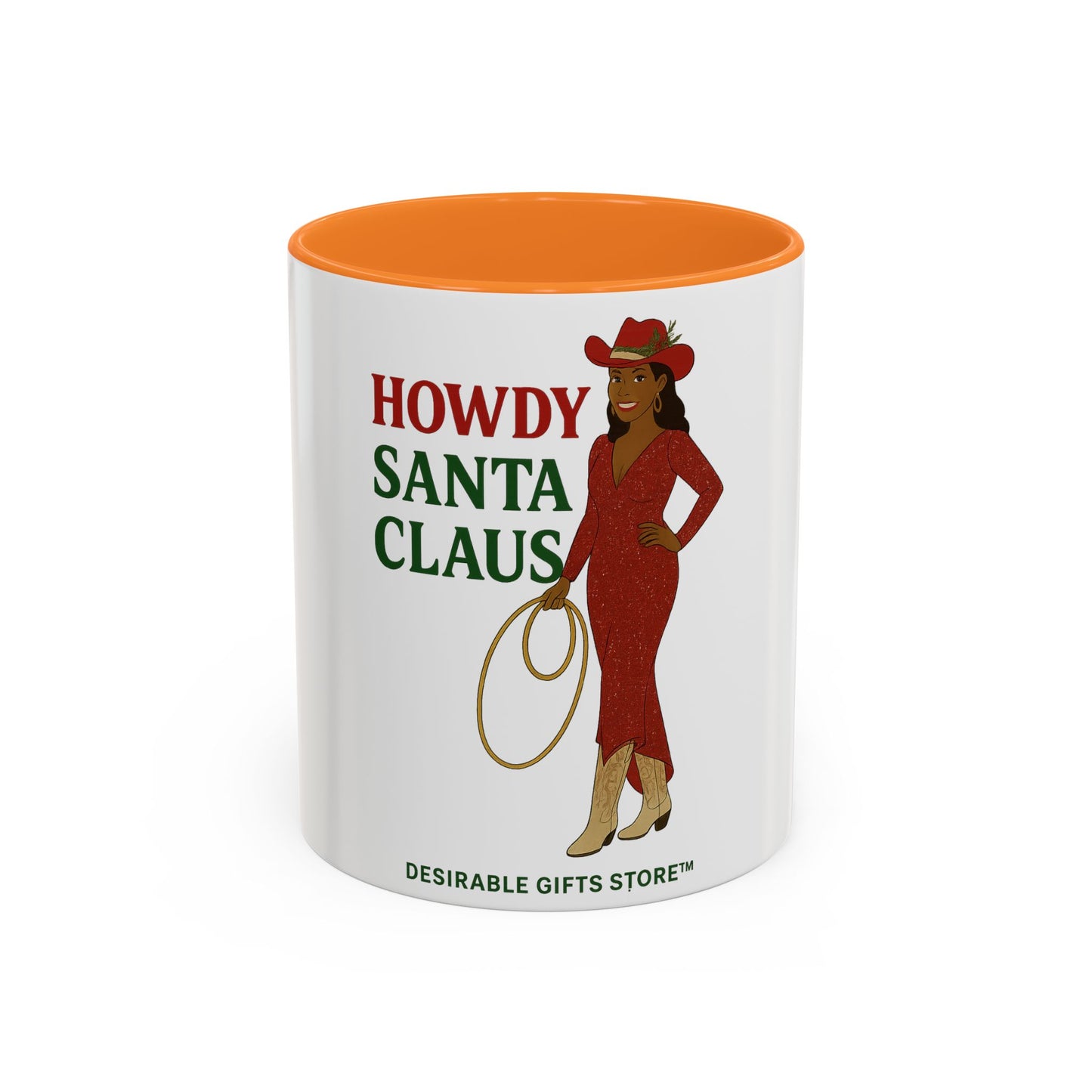 Colorful Santa Claus Mug, Holiday Gifts, Fun Coffee Cup, Christmas Decor, Unique Present, Cheerful Drinkware