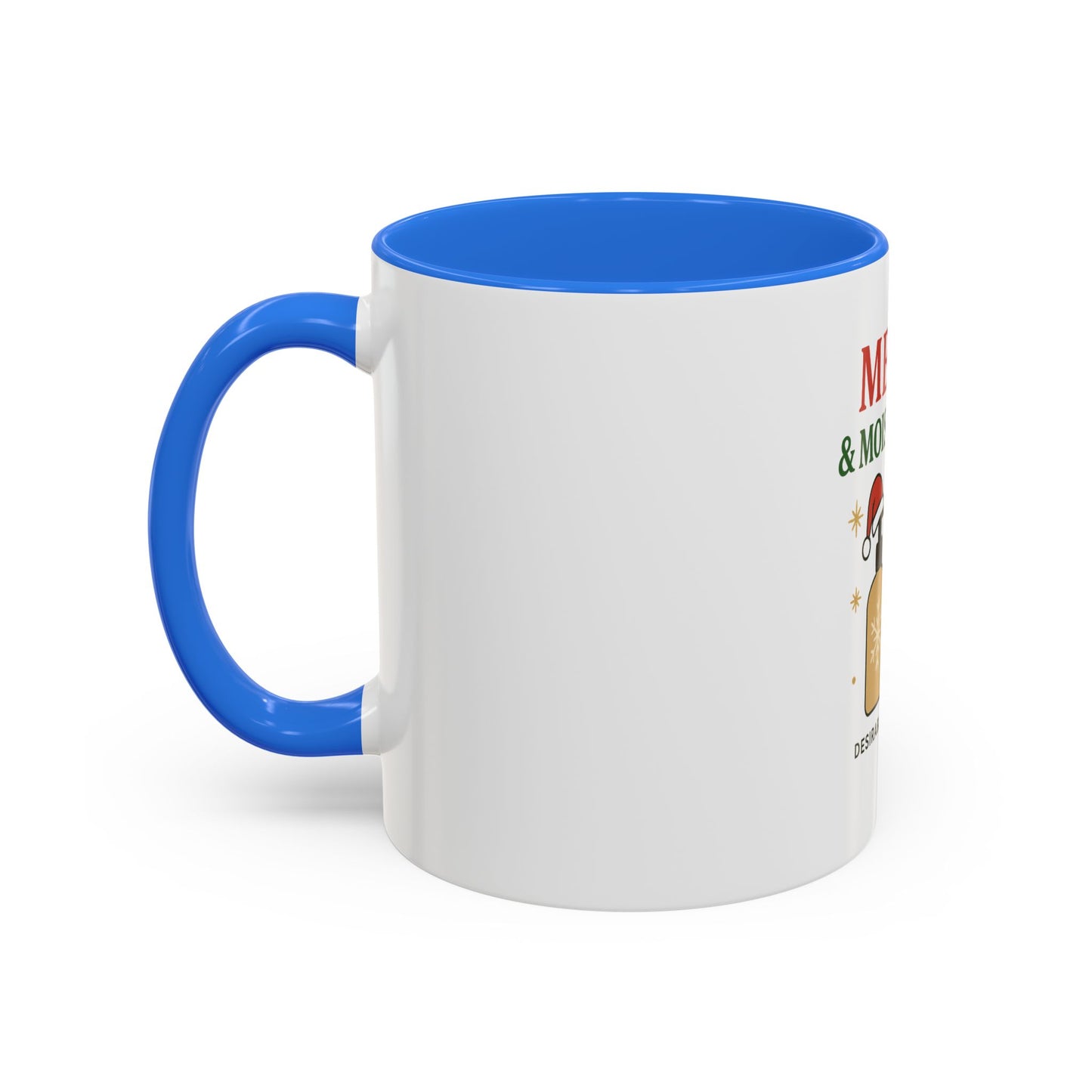 Festive Coffee Mug - Merry & Moisturized, Holiday Gift, Home Decor, Office Mug, Cheerful Beverage Container, Christmas Present