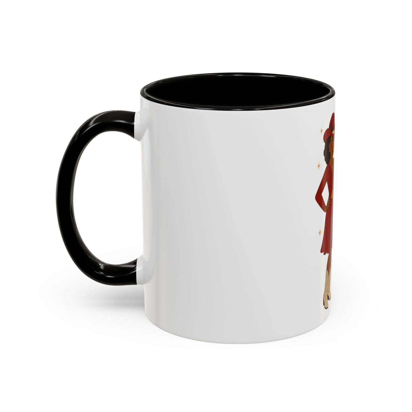 Festive Holiday Mug with 'Howdy Santa!' Design, Christmas Coffee Cup, Cheerful Gift for Friends, Seasonal Kitchen Decor, Fun Drinkware