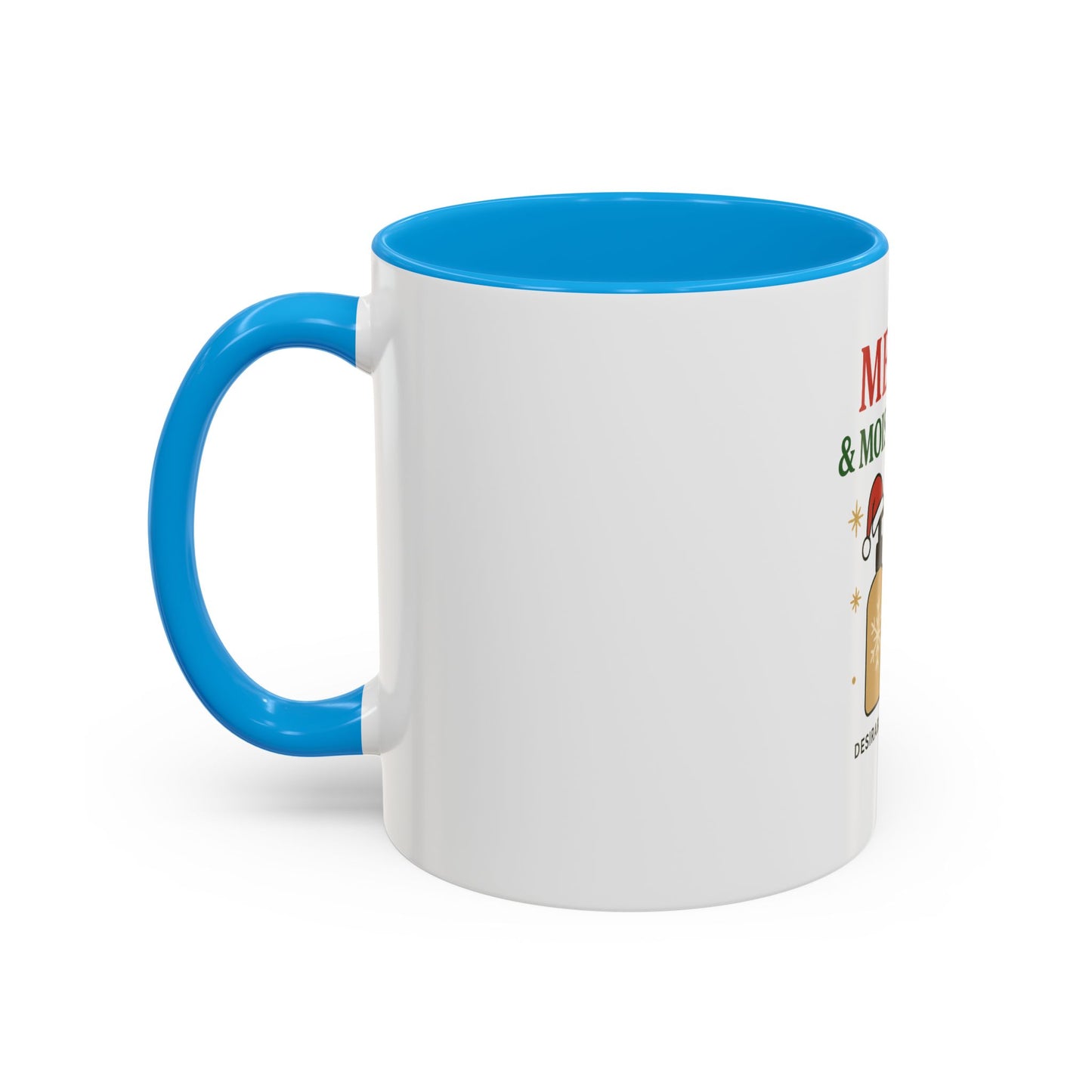 Festive Coffee Mug - Merry & Moisturized, Holiday Gift, Home Decor, Office Mug, Cheerful Beverage Container, Christmas Present
