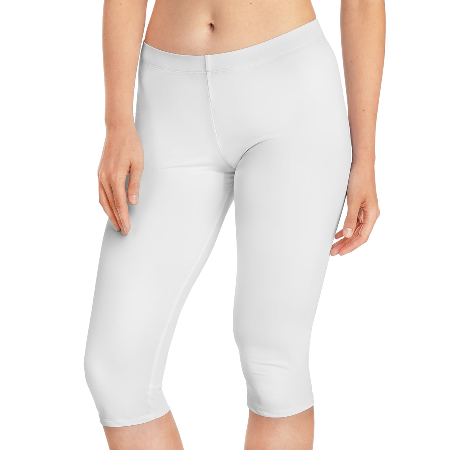 Stylish Women's Capri Leggings - Perfect for Leisure and On-the-Go