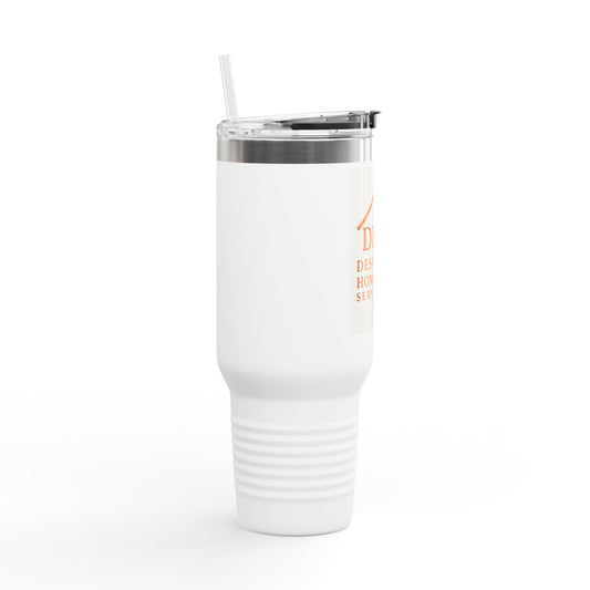 Desirable Home Insulated Travel Mug - 40oz Coffee Tumbler with Straw | Perfect for Daily Hydration & Gifting