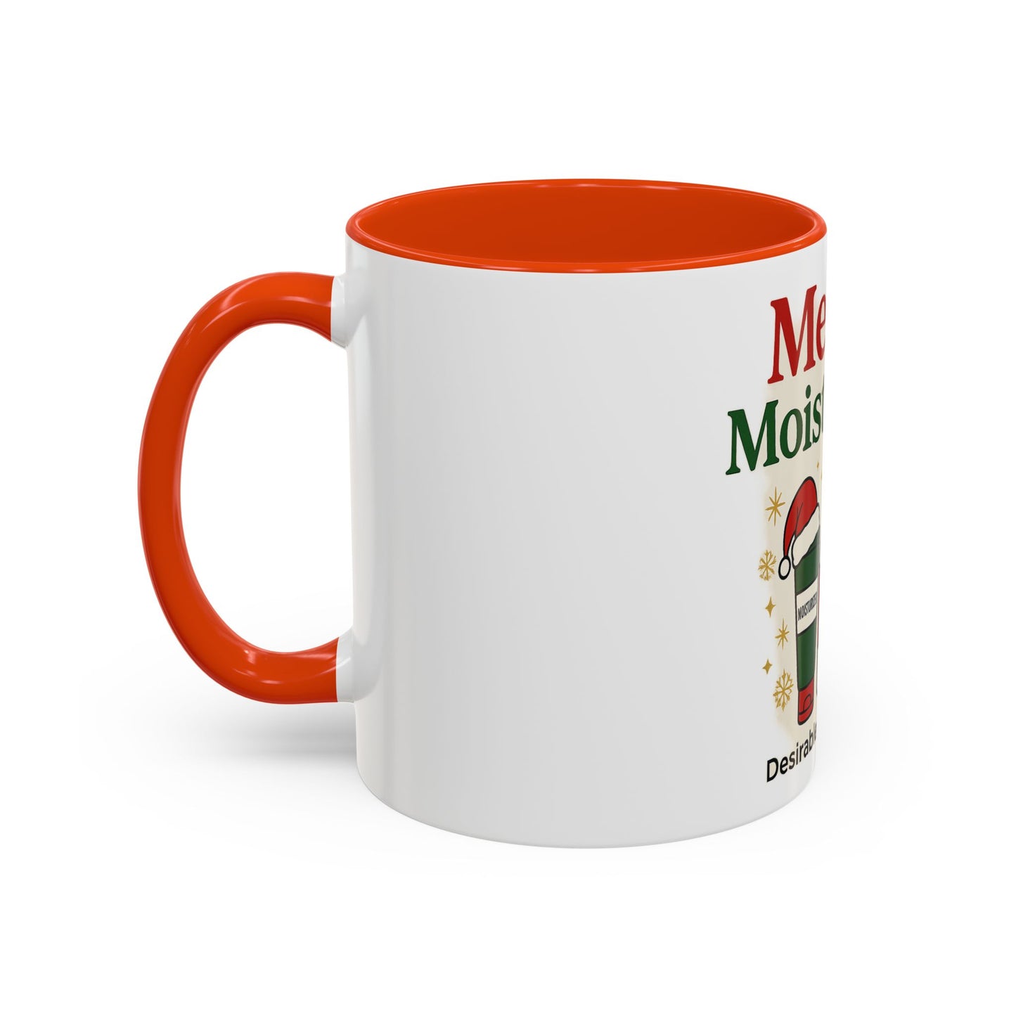 Merry & Moisturized Mug, Holiday Coffee Cup, Funny Gift for Her, Cozy Winter Drinkware, Christmas Mug
