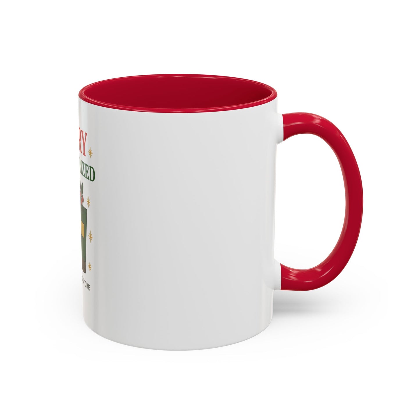 Festive Coffee Mug - Merry & Moisturized, Holiday Gift, Home Decor, Office Mug, Cheerful Beverage Container, Christmas Present
