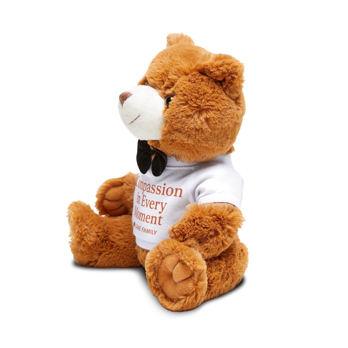Custom Stuffed Teddy Bear with T-Shirt - Perfect Gift for Celebrations & Caregivers
