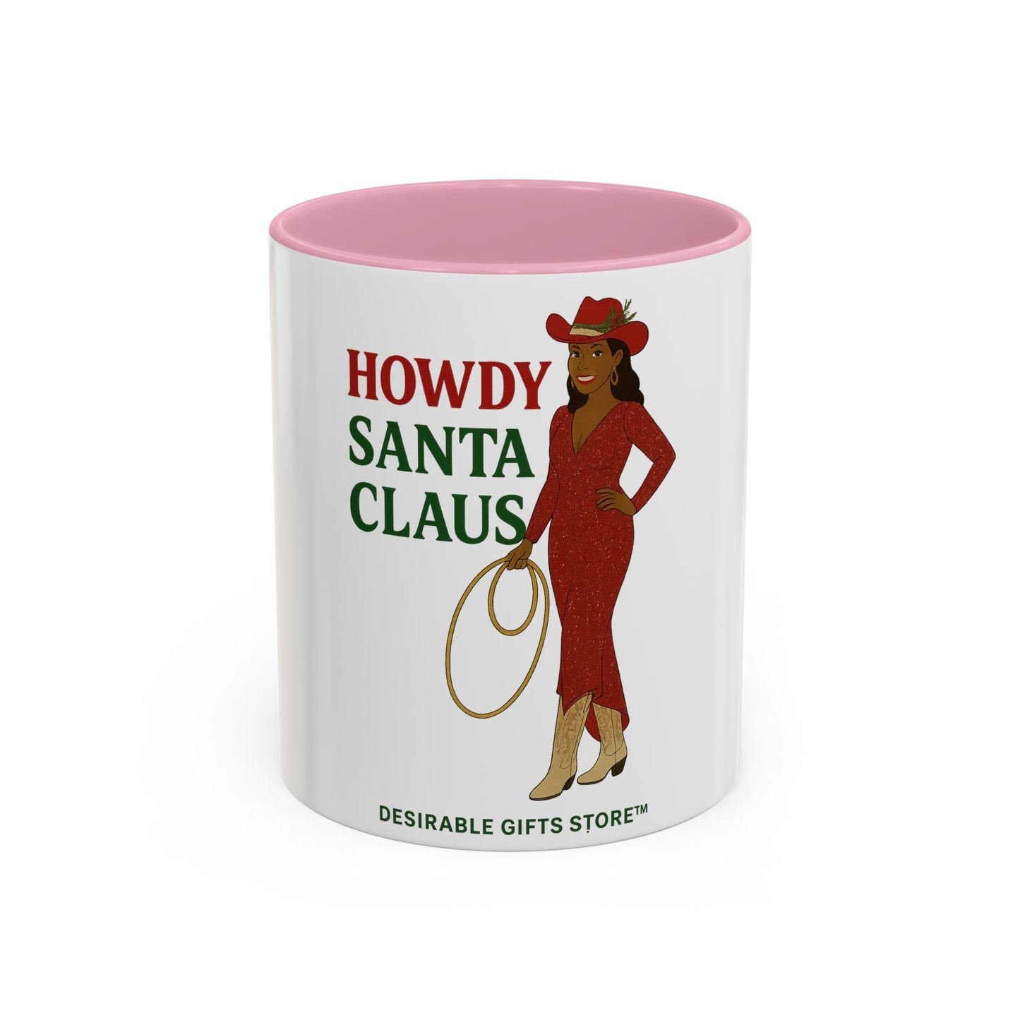Colorful Santa Claus Mug, Holiday Gifts, Fun Coffee Cup, Christmas Decor, Unique Present, Cheerful Drinkware