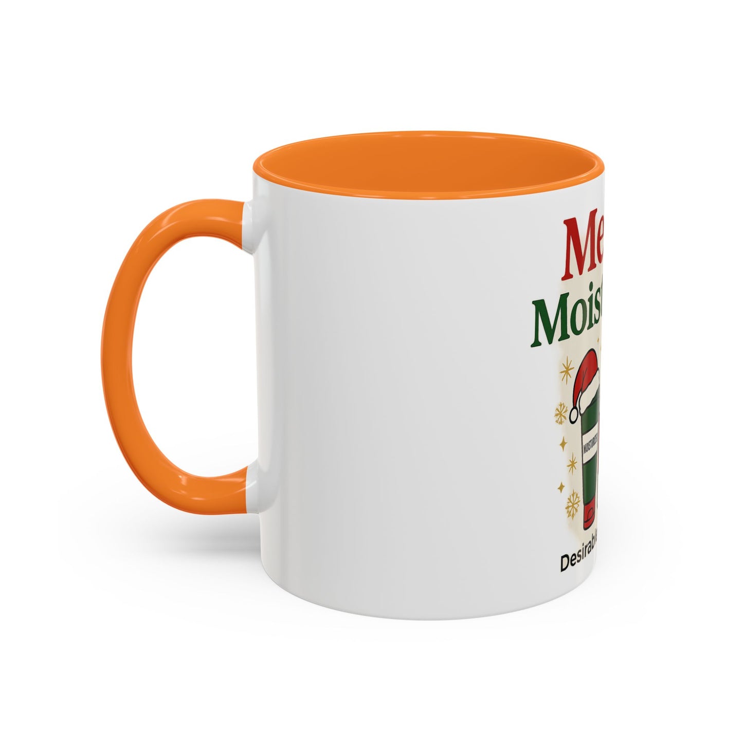 Merry & Moisturized Mug, Holiday Coffee Cup, Funny Gift for Her, Cozy Winter Drinkware, Christmas Mug