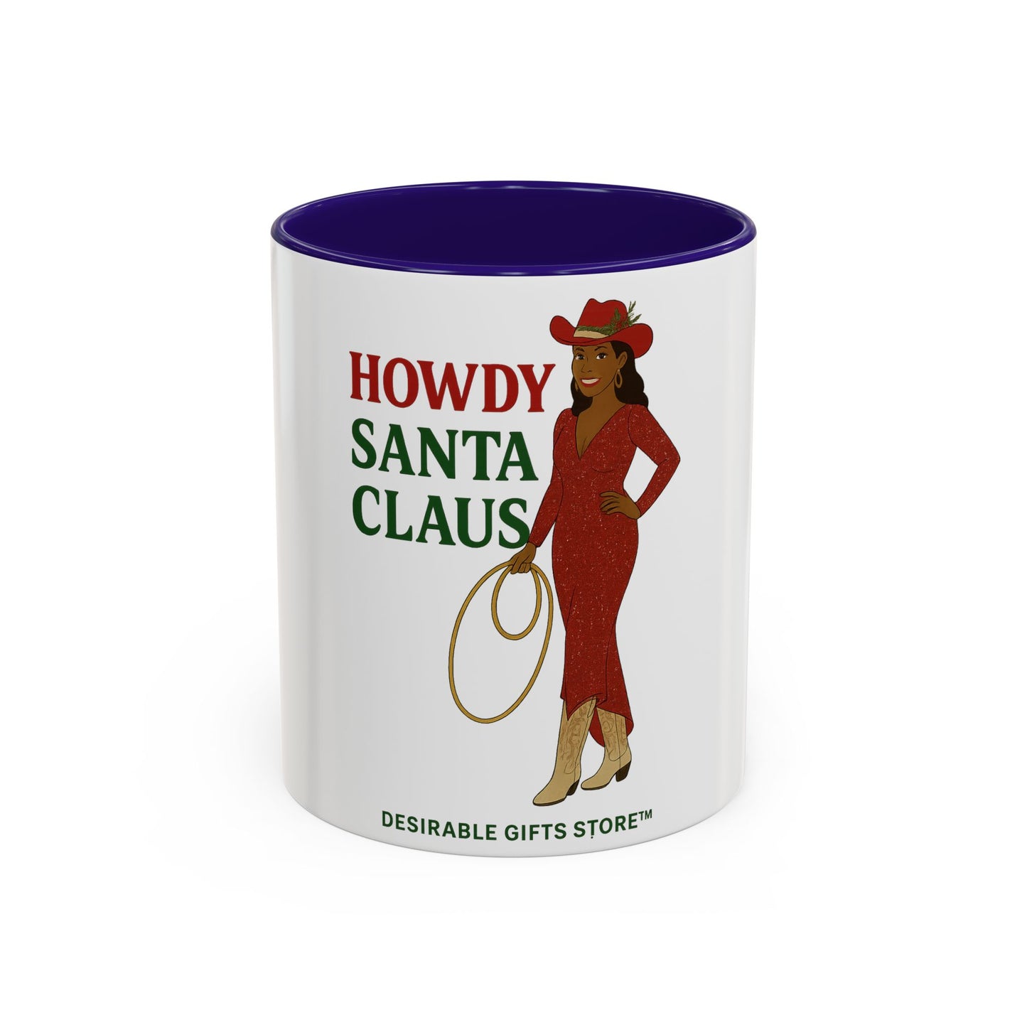 Colorful Santa Claus Mug, Holiday Gifts, Fun Coffee Cup, Christmas Decor, Unique Present, Cheerful Drinkware