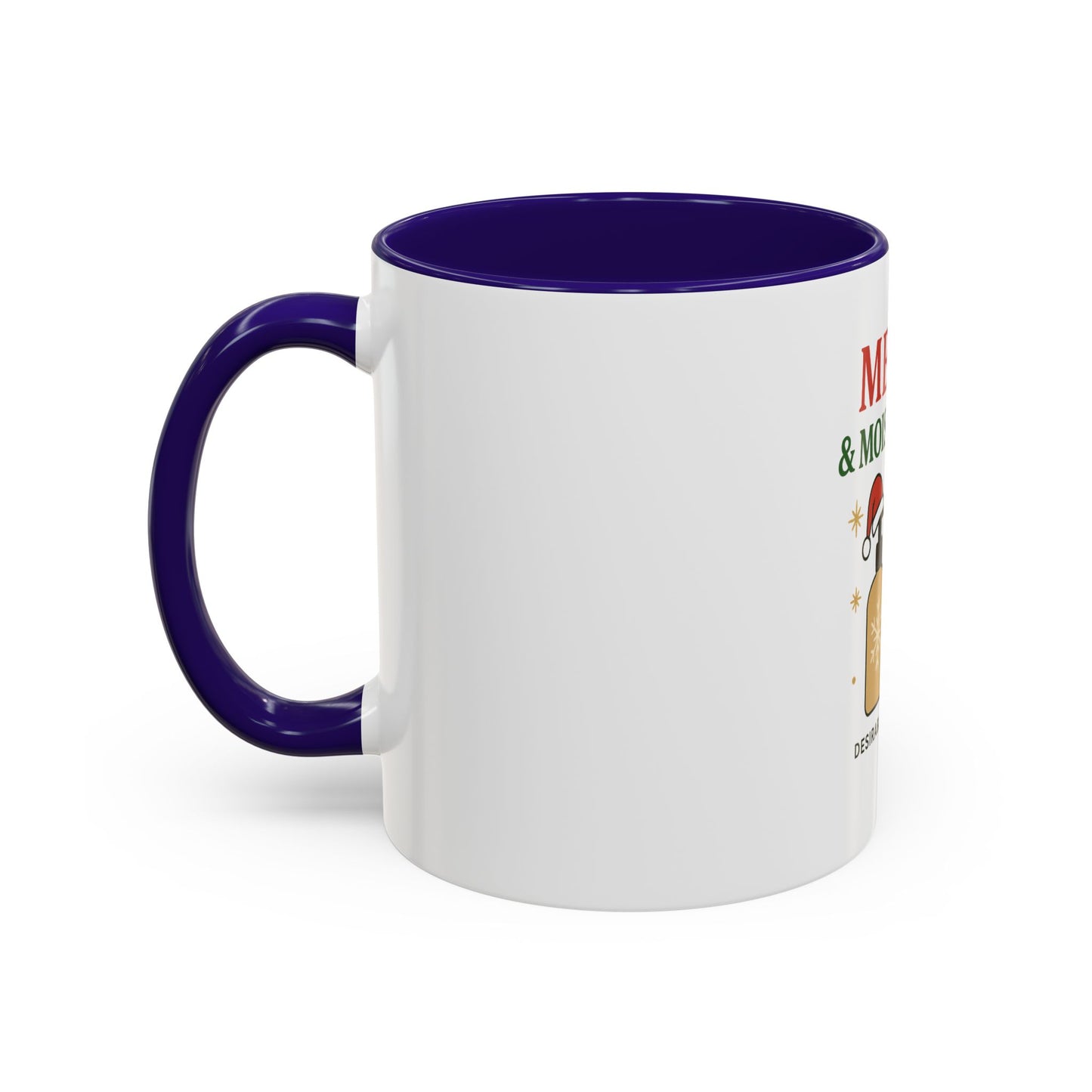 Festive Coffee Mug - Merry & Moisturized, Holiday Gift, Home Decor, Office Mug, Cheerful Beverage Container, Christmas Present