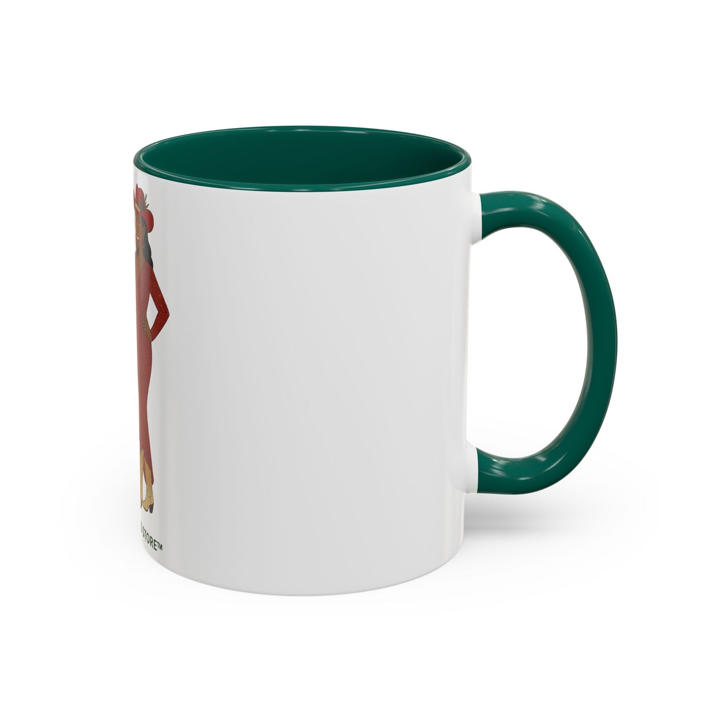 Colorful Santa Claus Mug, Holiday Gifts, Fun Coffee Cup, Christmas Decor, Unique Present, Cheerful Drinkware