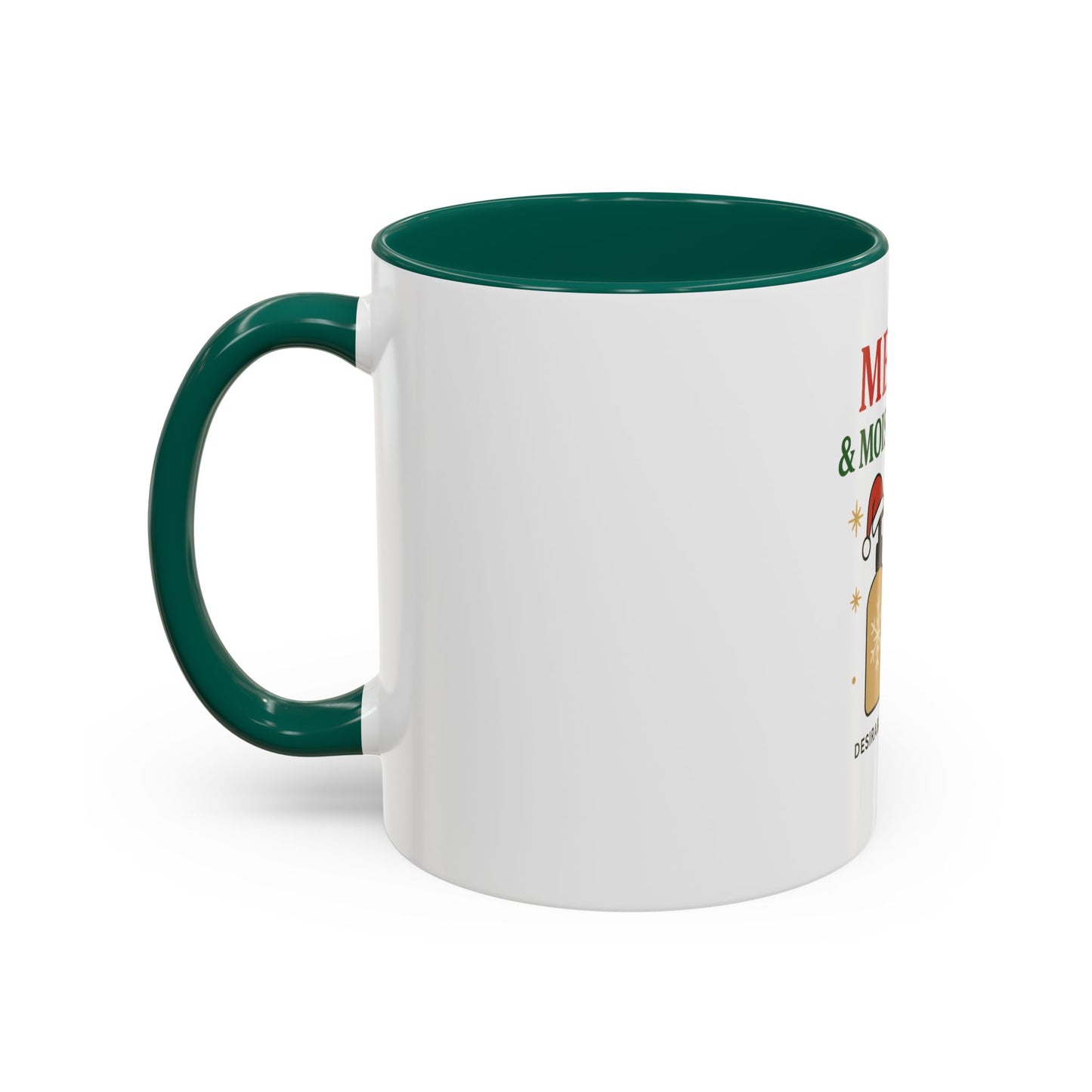 Festive Coffee Mug - Merry & Moisturized, Holiday Gift, Home Decor, Office Mug, Cheerful Beverage Container, Christmas Present