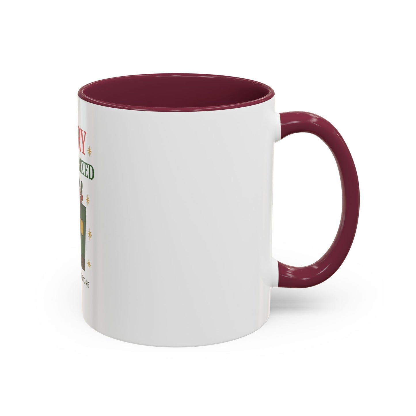 Festive Coffee Mug - Merry & Moisturized, Holiday Gift, Home Decor, Office Mug, Cheerful Beverage Container, Christmas Present