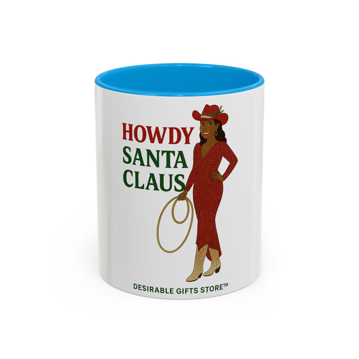 Colorful Santa Claus Mug, Holiday Gifts, Fun Coffee Cup, Christmas Decor, Unique Present, Cheerful Drinkware