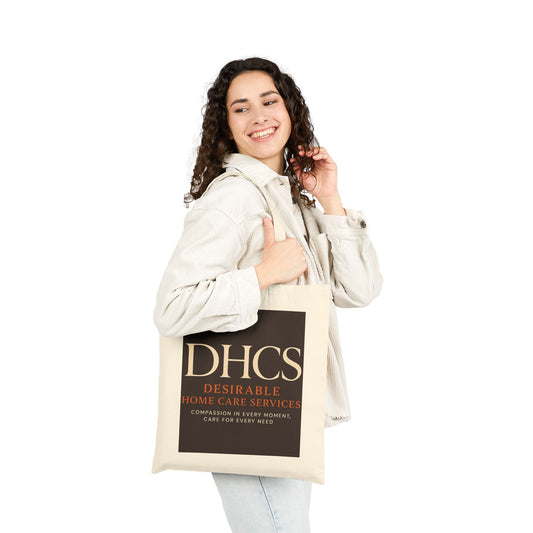 Personalized Cotton Canvas Tote Bag - Ideal for Home Care Services