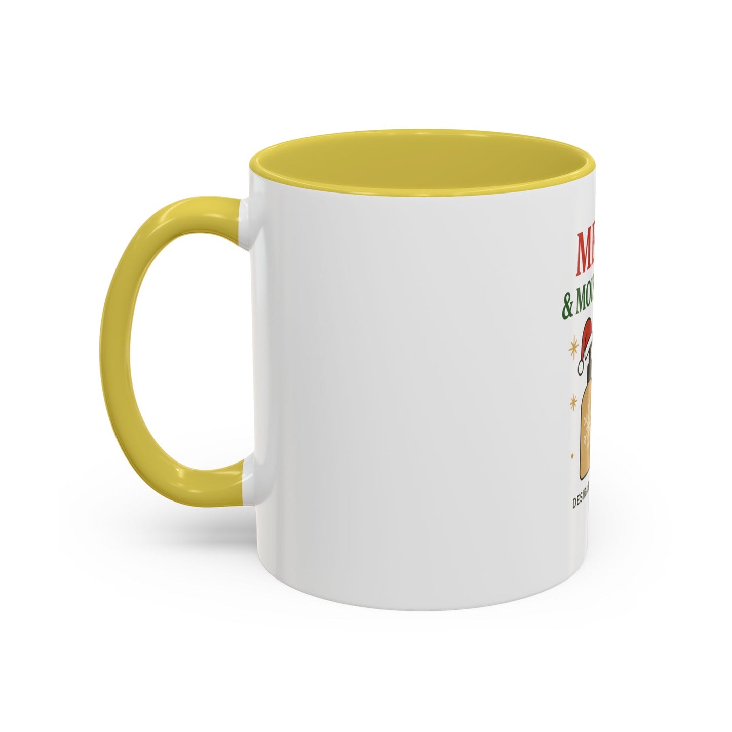 Festive Coffee Mug - Merry & Moisturized, Holiday Gift, Home Decor, Office Mug, Cheerful Beverage Container, Christmas Present