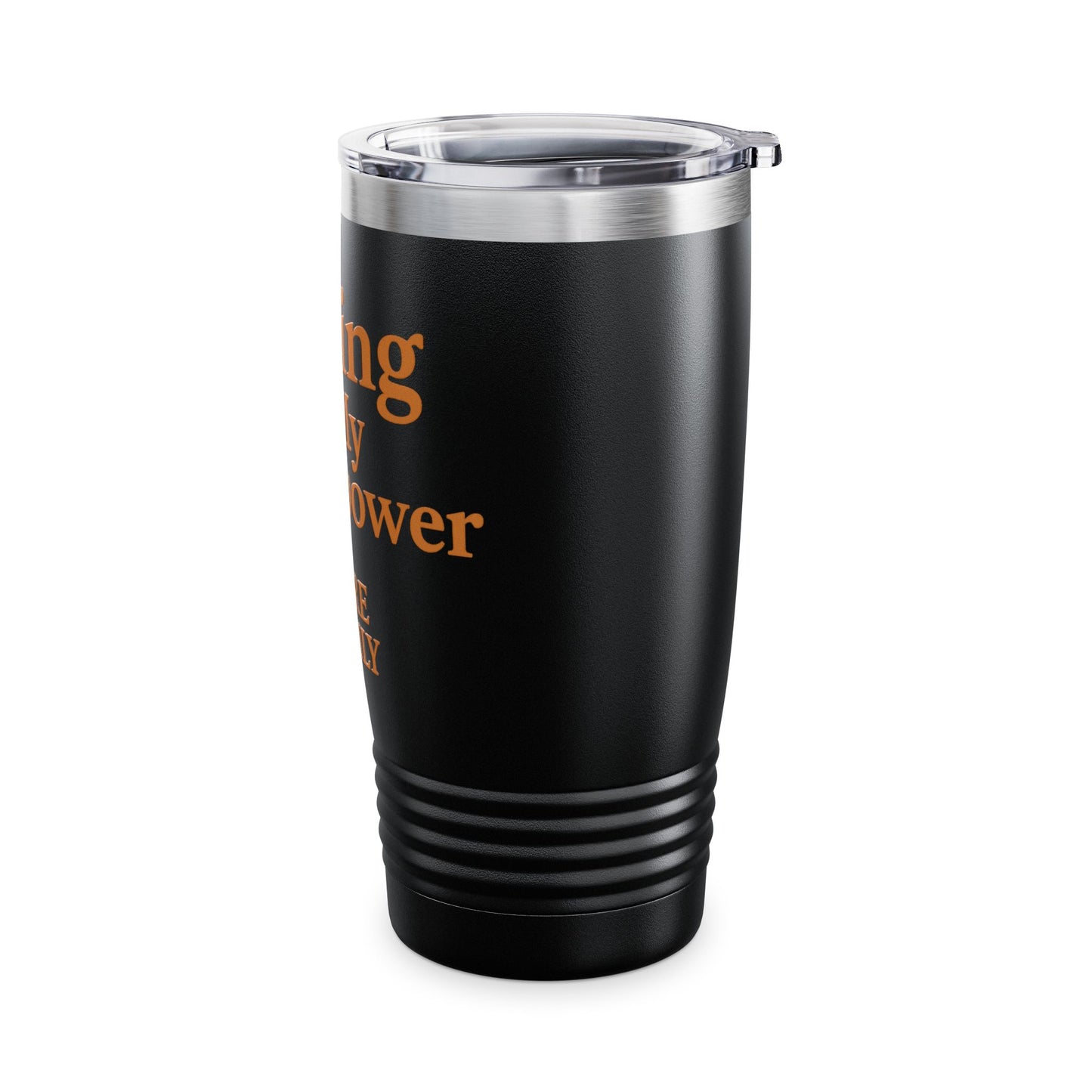 Personalized Ringneck Tumbler - 20oz Travel Mug for Home Care Services