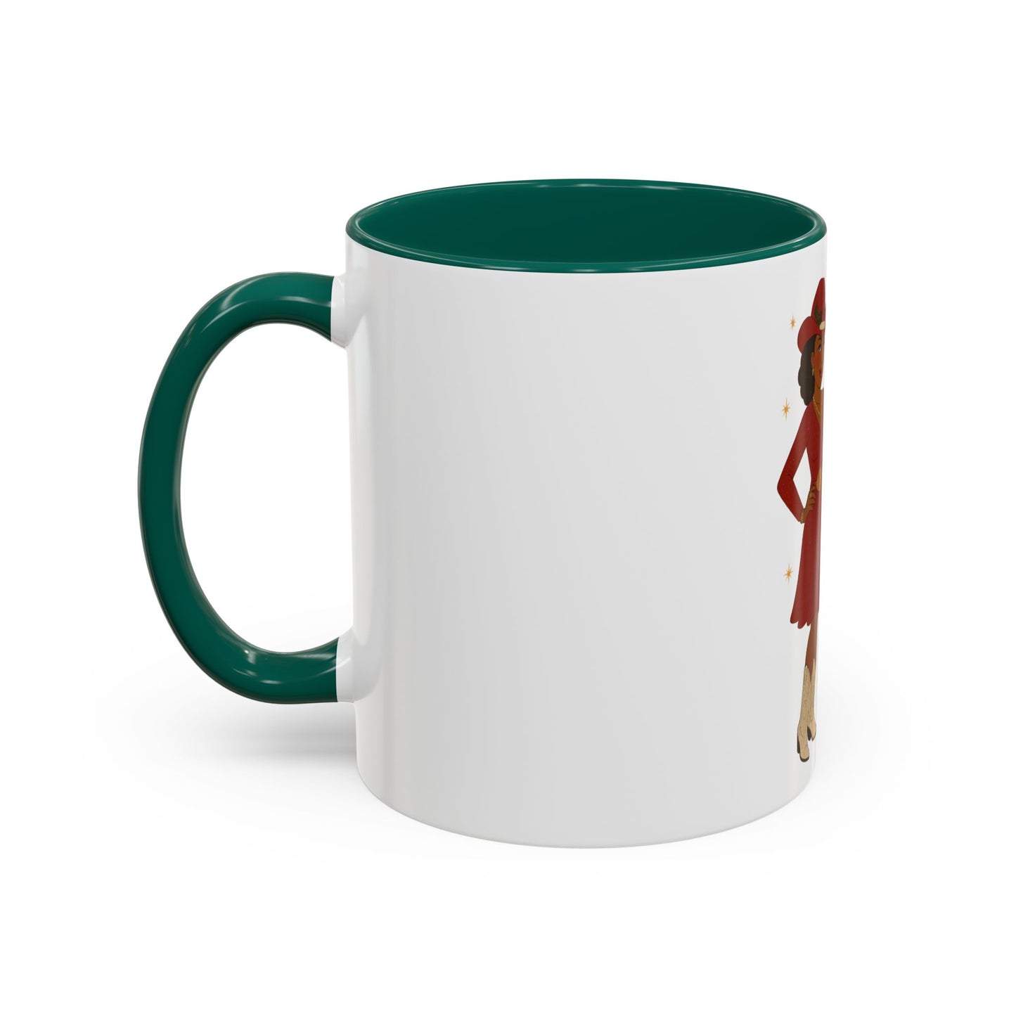 Festive Holiday Mug with 'Howdy Santa!' Design, Christmas Coffee Cup, Cheerful Gift for Friends, Seasonal Kitchen Decor, Fun Drinkware