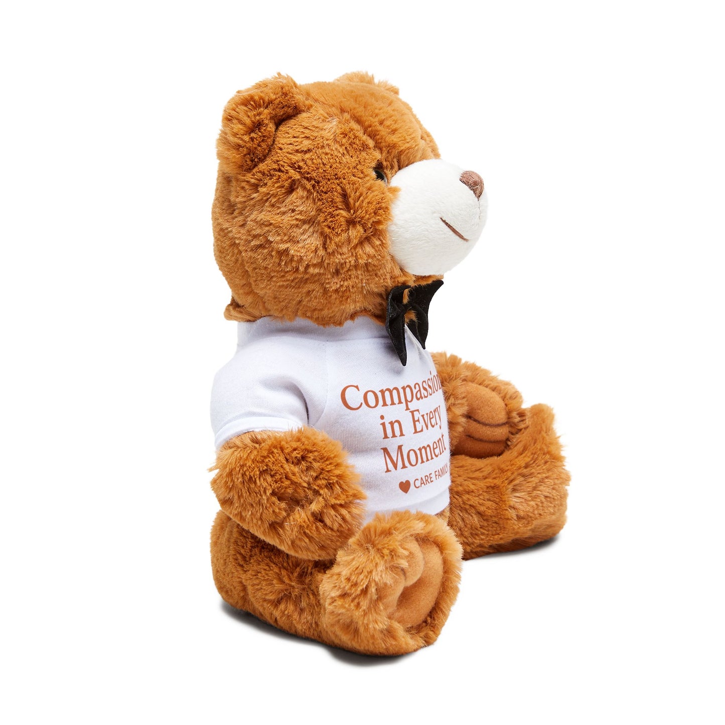 Custom Stuffed Teddy Bear with T-Shirt - Perfect Gift for Celebrations & Caregivers
