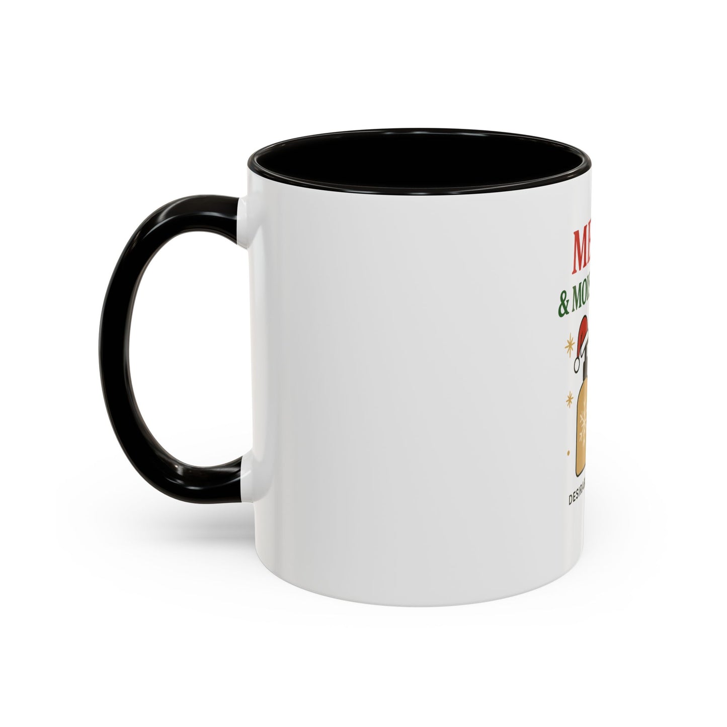 Festive Coffee Mug - Merry & Moisturized, Holiday Gift, Home Decor, Office Mug, Cheerful Beverage Container, Christmas Present