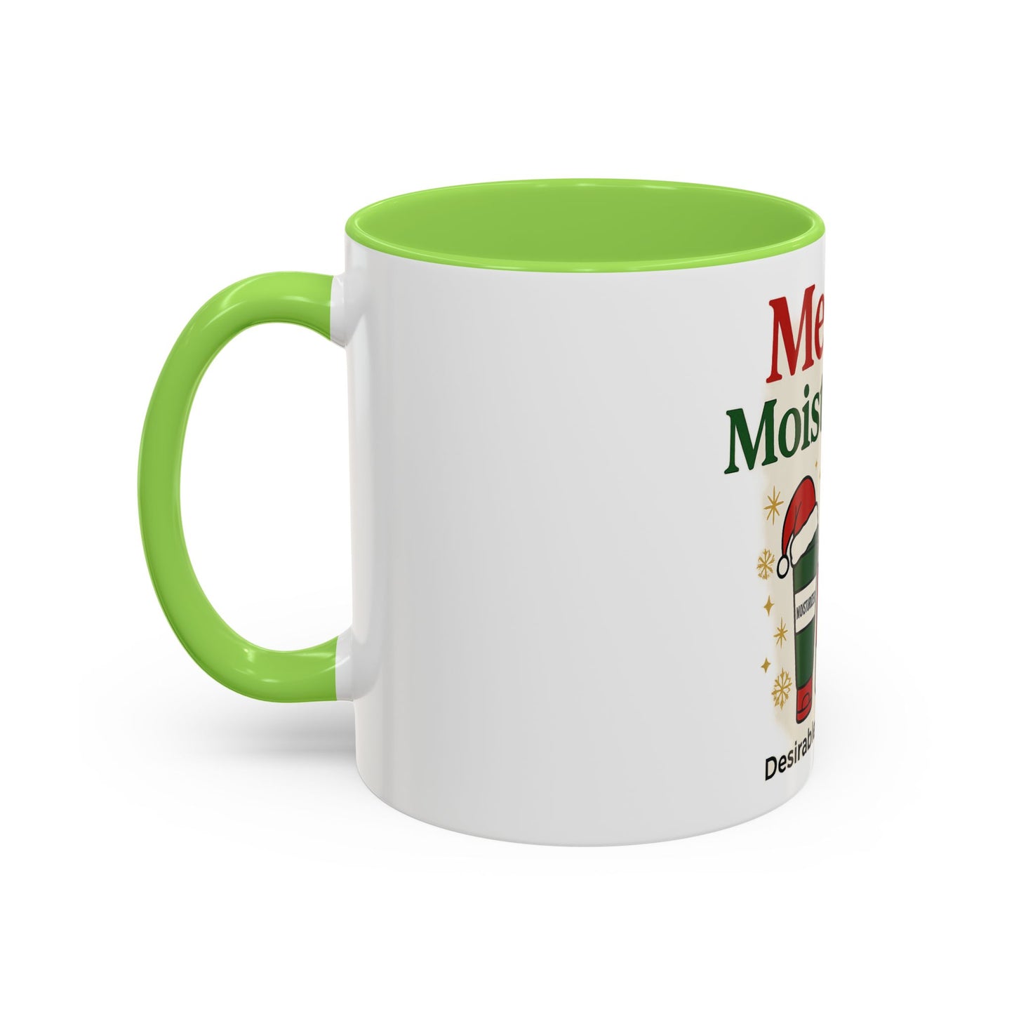 Merry & Moisturized Mug, Holiday Coffee Cup, Funny Gift for Her, Cozy Winter Drinkware, Christmas Mug