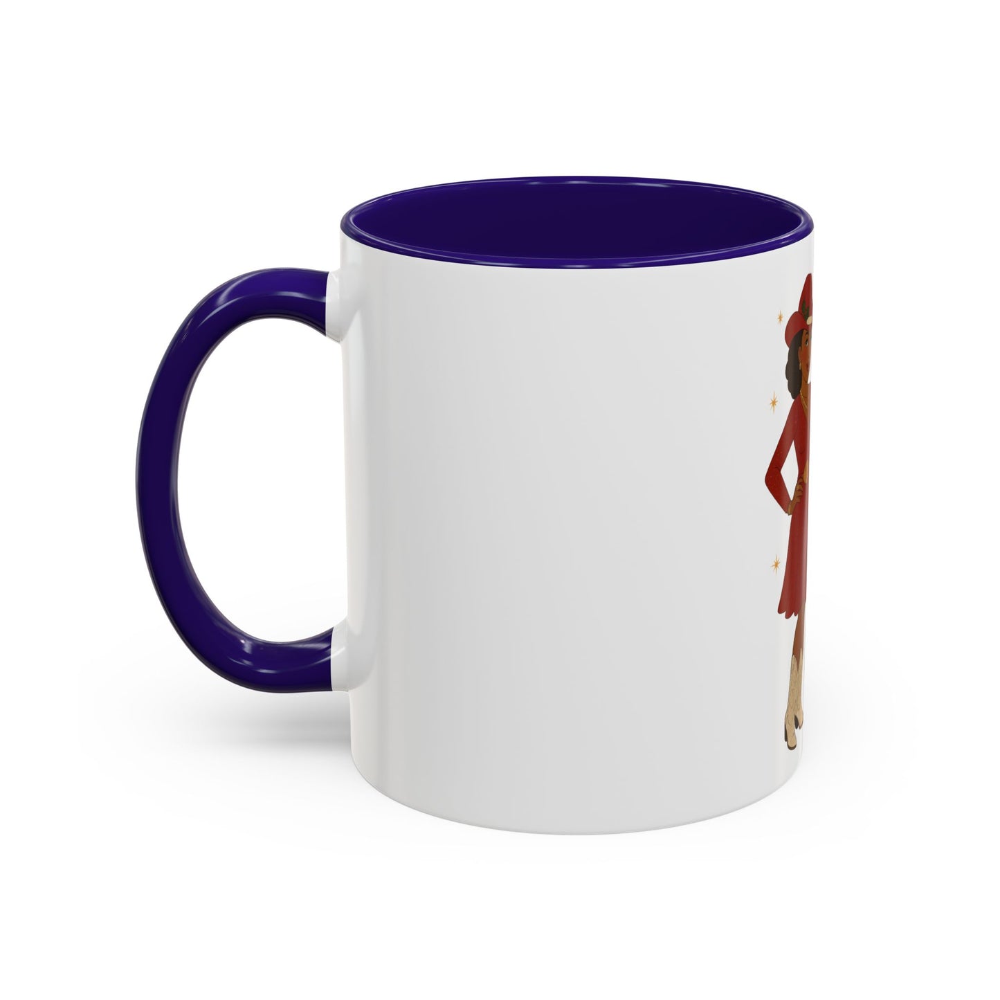 Festive Holiday Mug with 'Howdy Santa!' Design, Christmas Coffee Cup, Cheerful Gift for Friends, Seasonal Kitchen Decor, Fun Drinkware
