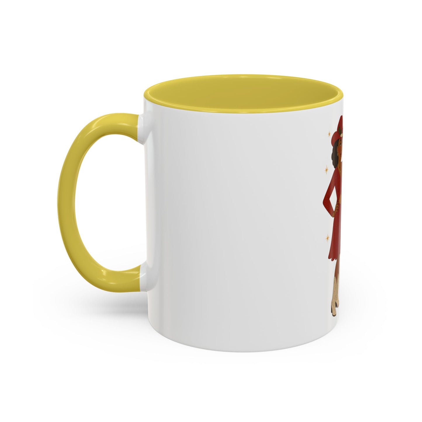 Festive Holiday Mug with 'Howdy Santa!' Design, Christmas Coffee Cup, Cheerful Gift for Friends, Seasonal Kitchen Decor, Fun Drinkware