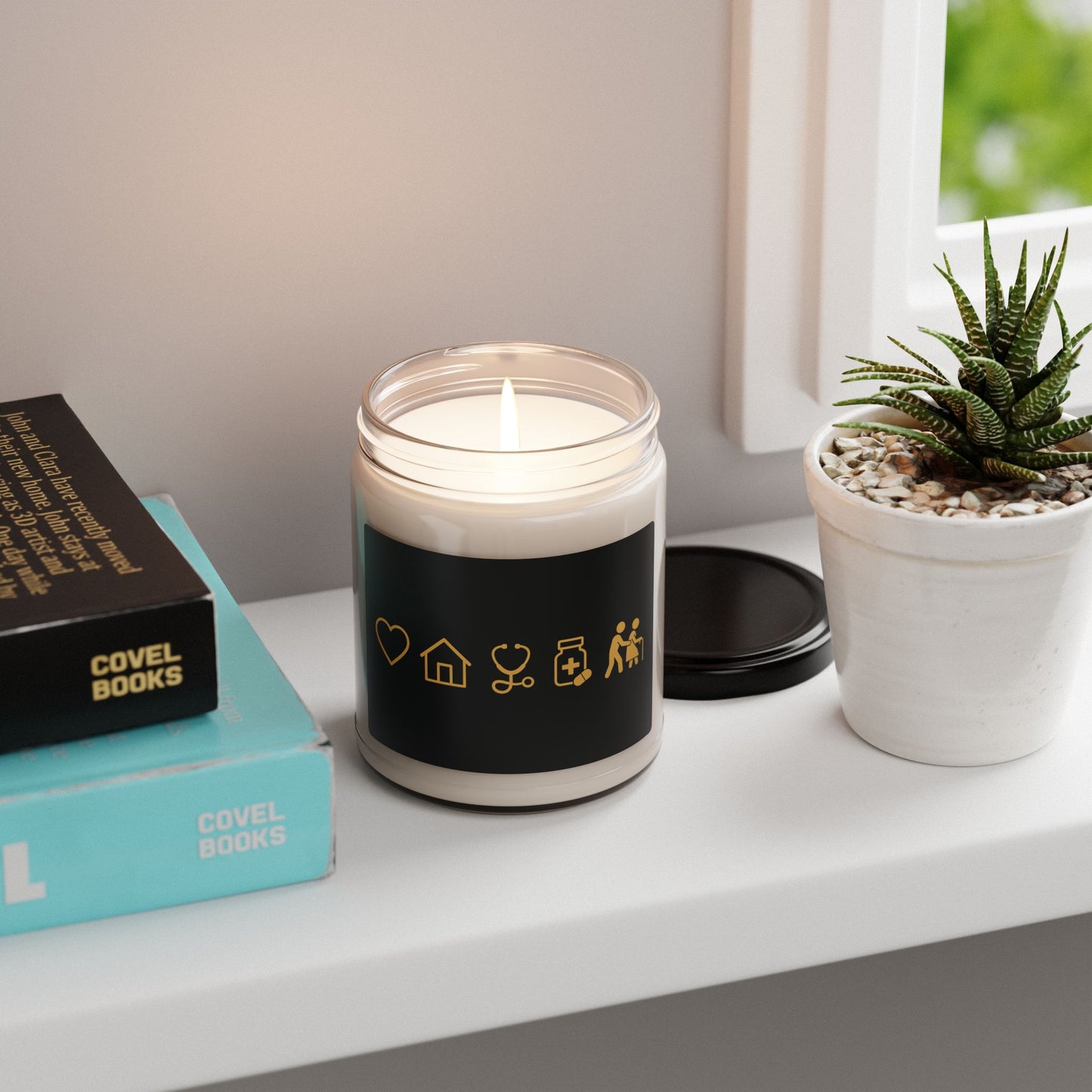Desirable Home Scented Soy Candle - 9oz, Cozy Aromatherapy for Home Decor