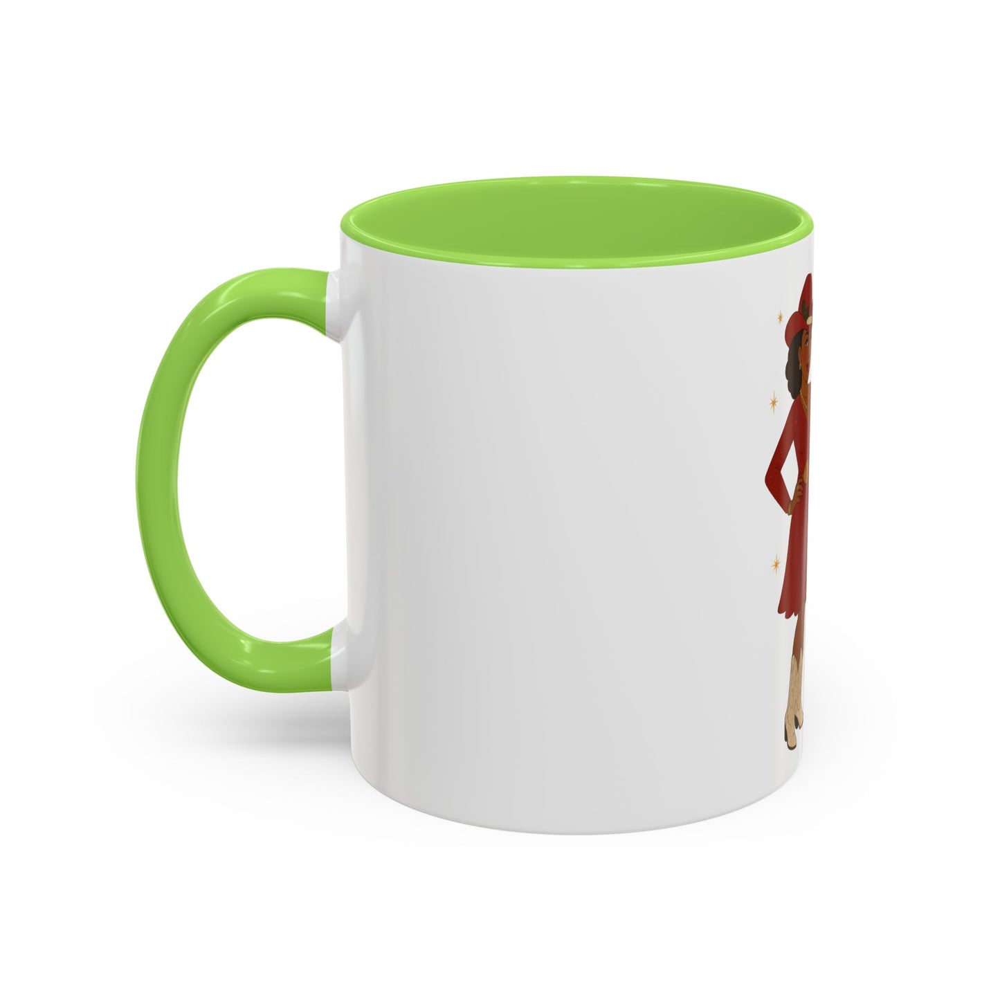 Festive Holiday Mug with 'Howdy Santa!' Design, Christmas Coffee Cup, Cheerful Gift for Friends, Seasonal Kitchen Decor, Fun Drinkware