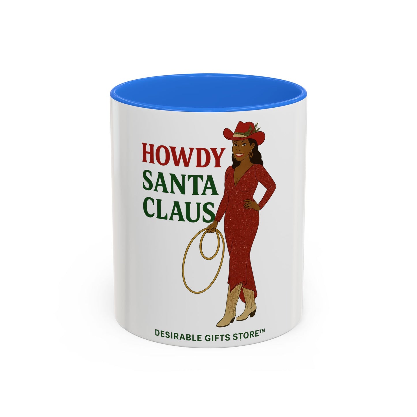 Colorful Santa Claus Mug, Holiday Gifts, Fun Coffee Cup, Christmas Decor, Unique Present, Cheerful Drinkware