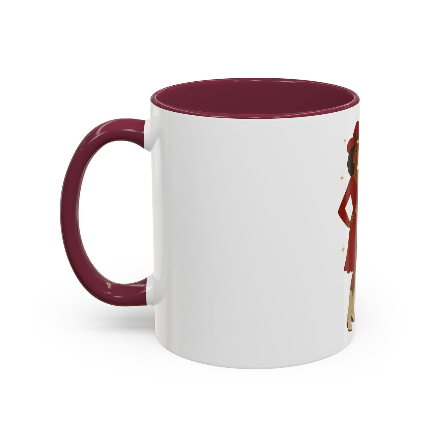 Festive Holiday Mug with 'Howdy Santa!' Design, Christmas Coffee Cup, Cheerful Gift for Friends, Seasonal Kitchen Decor, Fun Drinkware