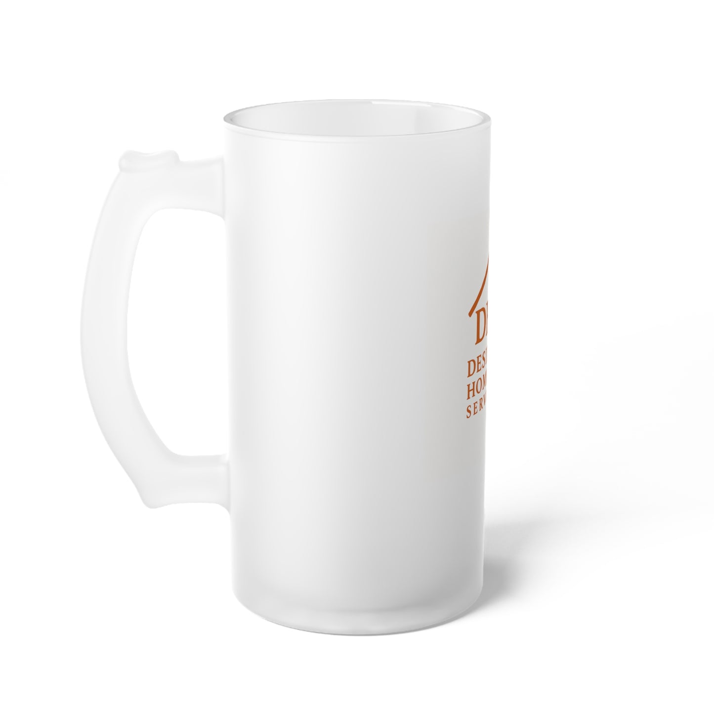 Personalized Frosted Glass Beer Mug - Perfect for Celebrations & Gatherings