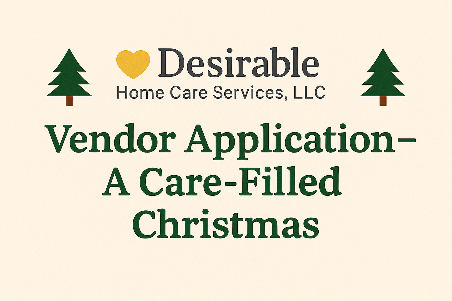 Vendor Table β A Care-Filled Christmas