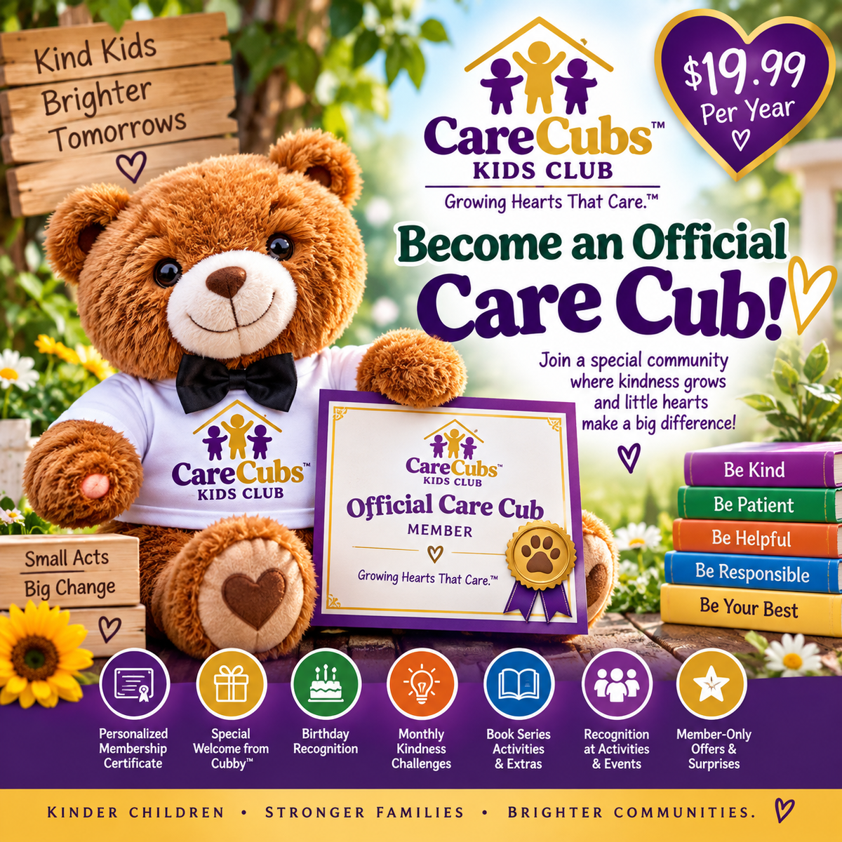 Care Cubs™ Kids Club Annual Membership