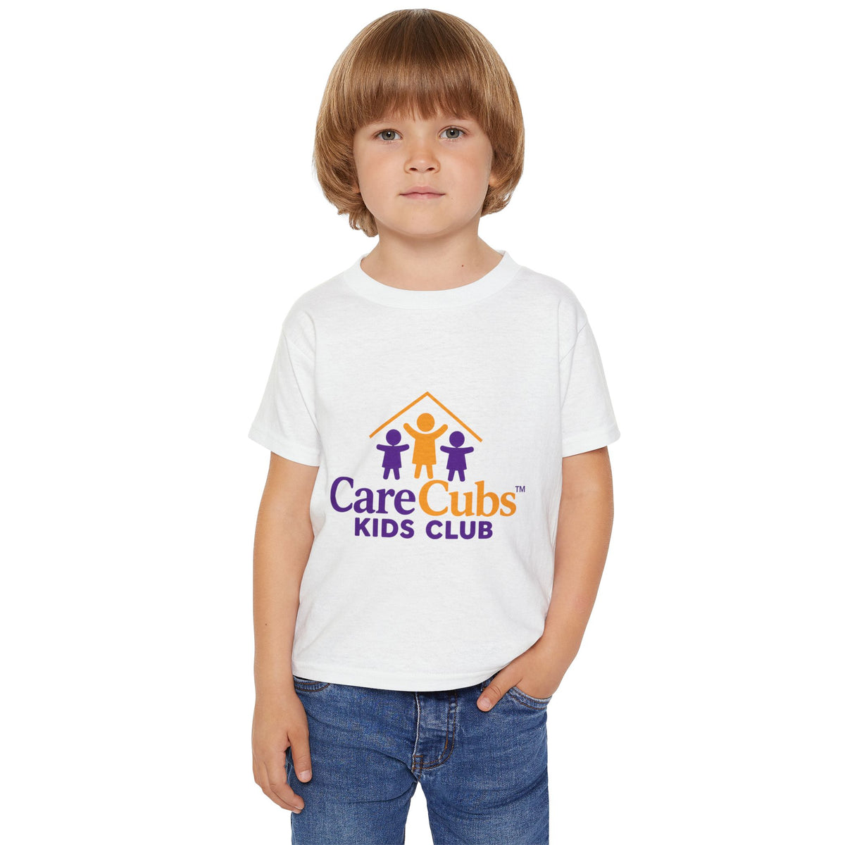 CareCubs Kids Club Toddler T‑Shirt — Cute Daycare/Preschool Logo Tee