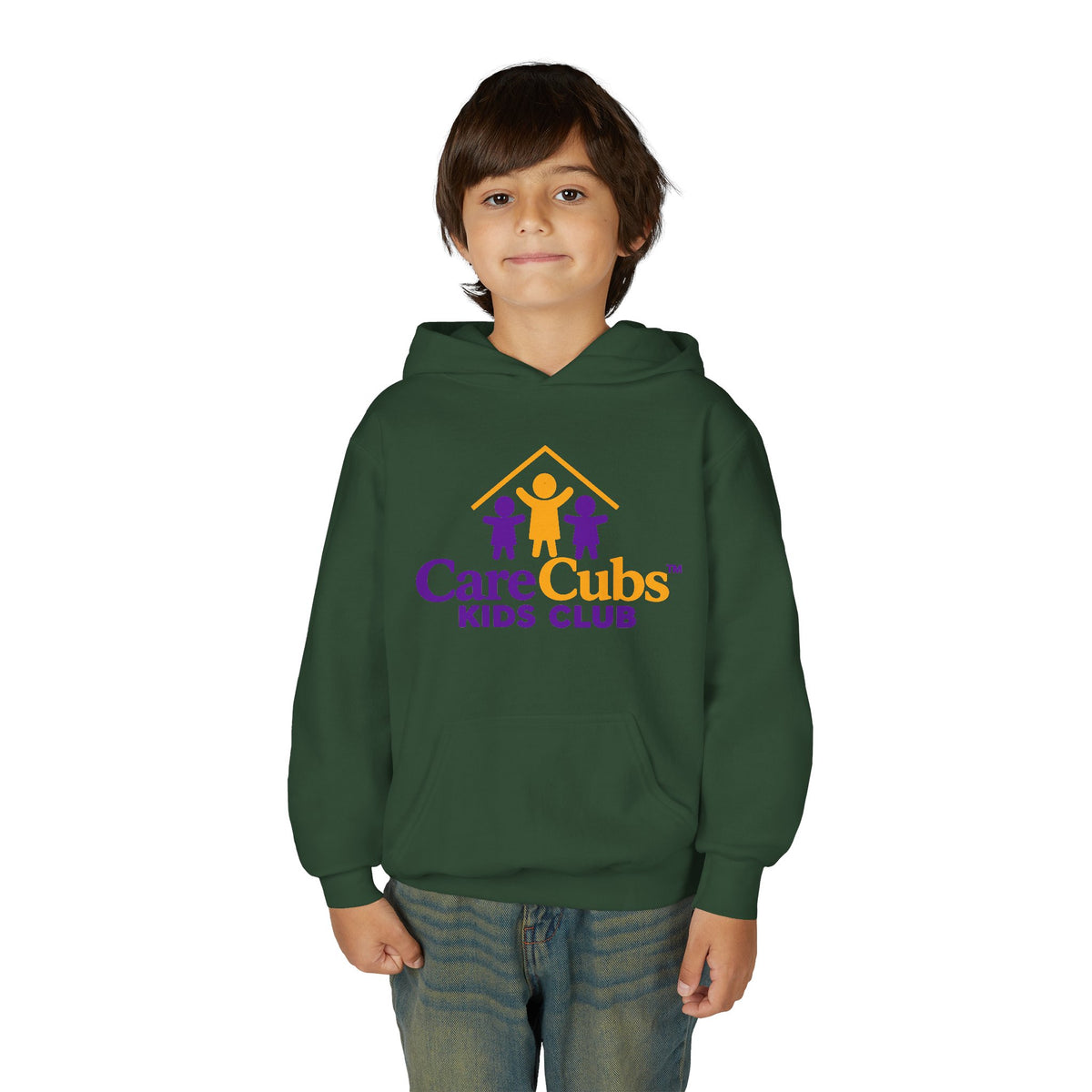 Youth Hoodie — CareCubs Kids Club Logo Sweatshirt