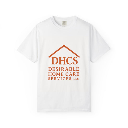 Unisex Comfort T-Shirt with Home Care Services Design