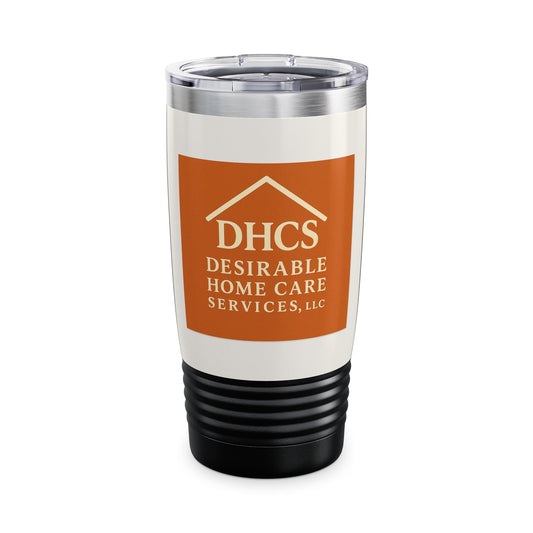 Personalized Ringneck Tumbler - 20oz Travel Mug for Home Care Services