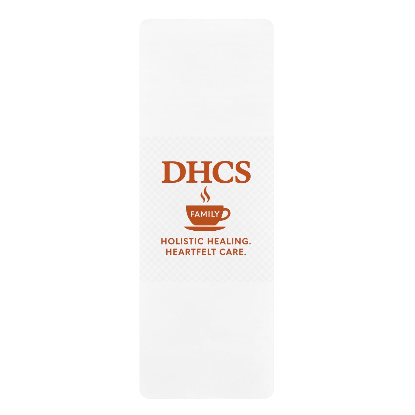 Gold Heart & Home Design Rubber Yoga Mat, Fitness Mat, Exercise Mat, Home Decor, Gift for Yoga Lovers