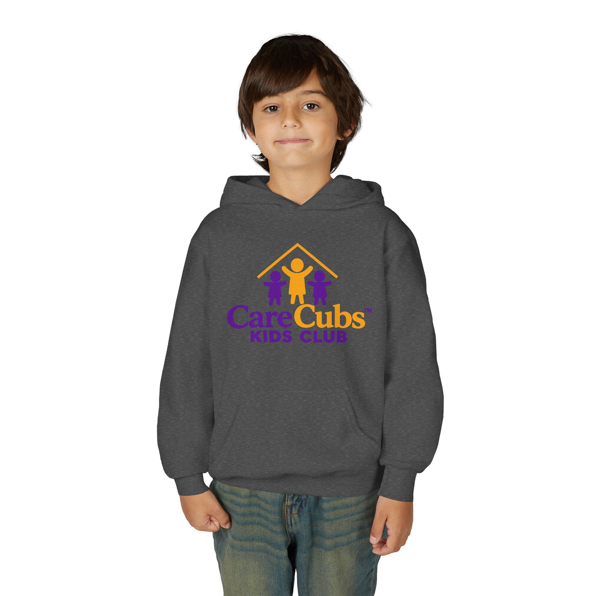 Youth Hoodie — CareCubs Kids Club Logo Sweatshirt