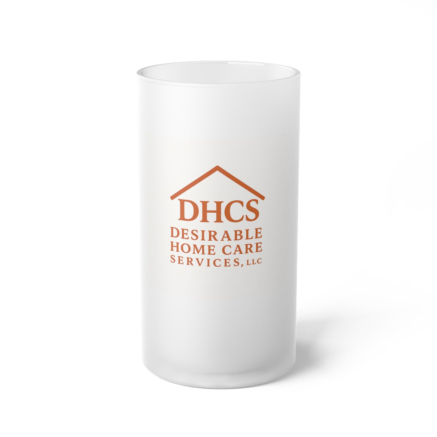 Personalized Frosted Glass Beer Mug - Perfect for Celebrations & Gatherings