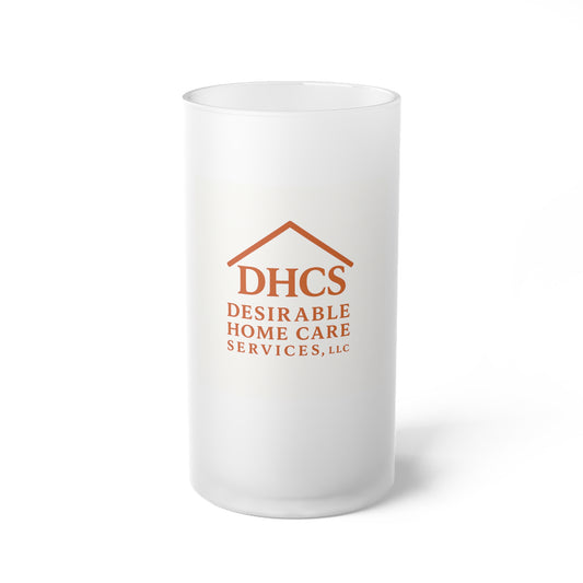Personalized Frosted Glass Beer Mug - Perfect for Celebrations & Gatherings