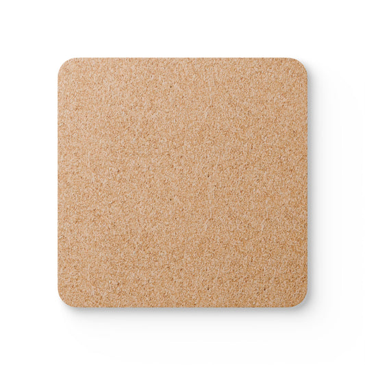 Elegant Cork Coaster Set - Customizable for Home Care Services