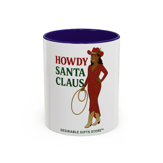 Colorful Santa Claus Mug, Holiday Gifts, Fun Coffee Cup, Christmas Decor, Unique Present, Cheerful Drinkware