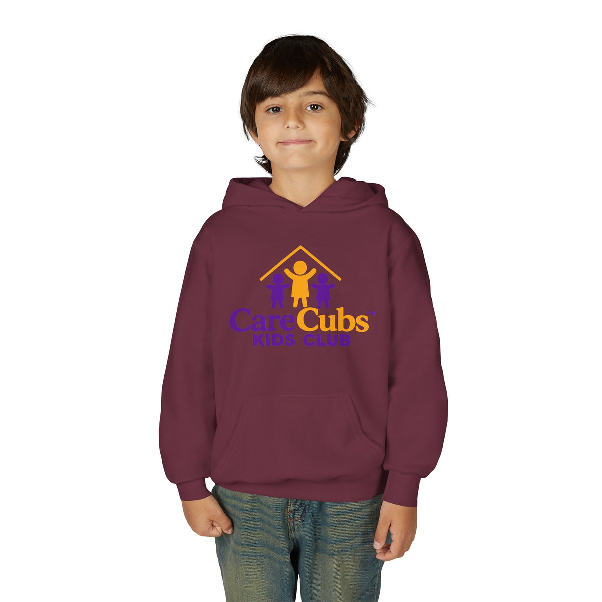 Youth Hoodie — CareCubs Kids Club Logo Sweatshirt