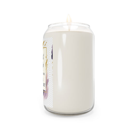 Paint & Sip Scented Soy Candle — "Care Is The Culture" 13.75oz