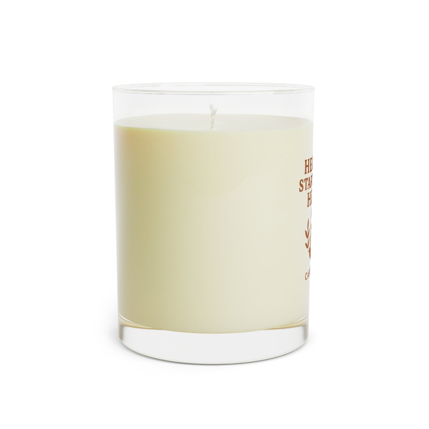 Healing Heart Scented Candle - Meaningful Gift for Wellness, Meditation, Spa, Relaxation, Mindfulness