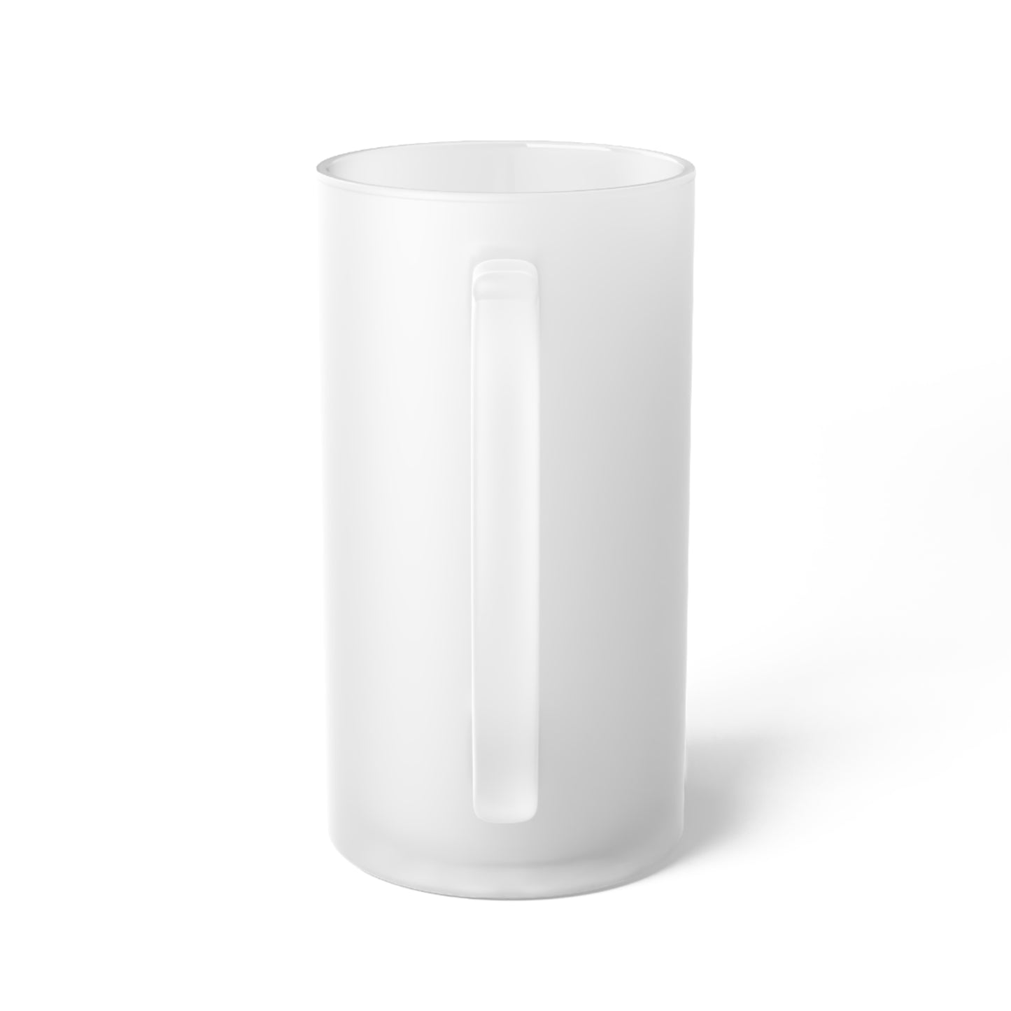 Personalized Frosted Glass Beer Mug - Perfect for Celebrations & Gatherings