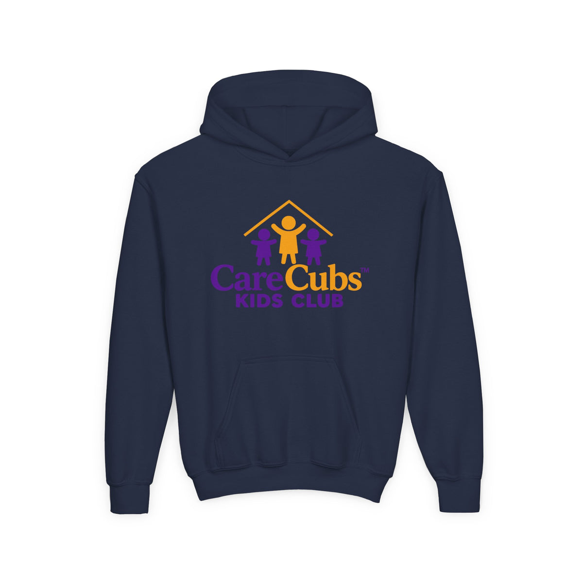 Youth Hoodie — CareCubs Kids Club Logo Sweatshirt