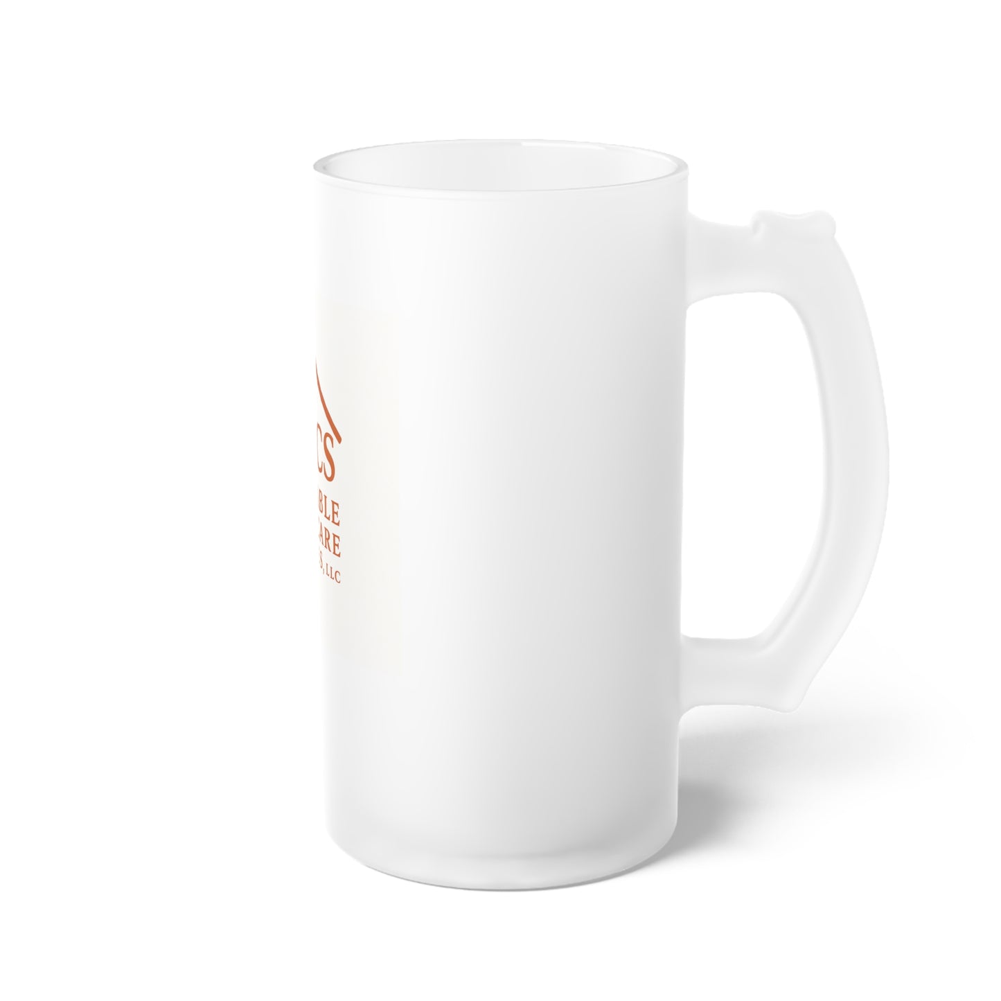 Personalized Frosted Glass Beer Mug - Perfect for Celebrations & Gatherings